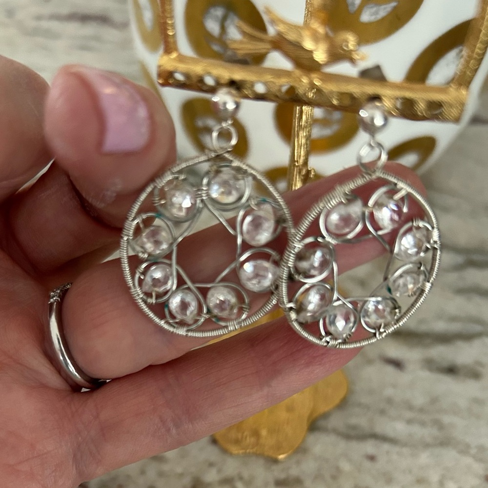 Cousin Claudine designer earrings